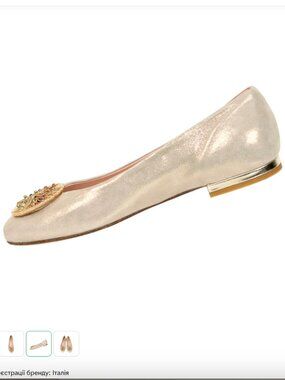 Ballets Ilasio Renzoni shoes, 100% Leather, Size 10